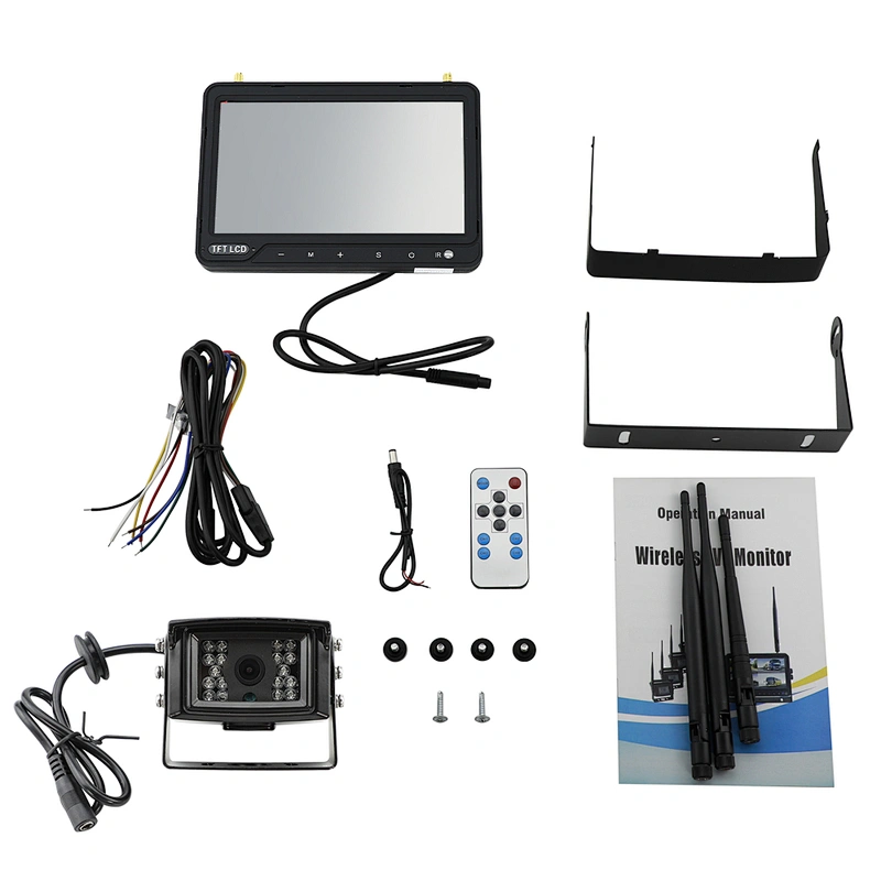 7 inch wireless monitor with 1pcs wireless digital camera