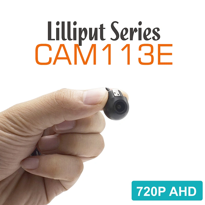 12.5mm AHD hanging and drilling mount car rear view camera