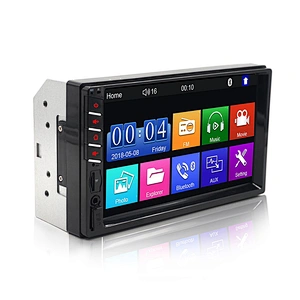 HD full touch screen 7inch 2 din car radio support mirror link