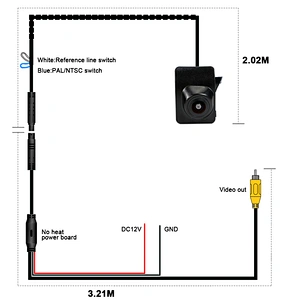 Front view oem camera used for BMW 1 Series 2016