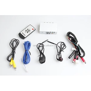 FVBR Front and rearview switch box with dual recorder/Wide angle frontview camera optional
