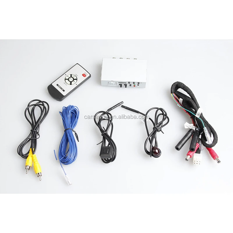 FVBR Front and rearview switch box with dual recorder/Wide angle frontview camera optional
