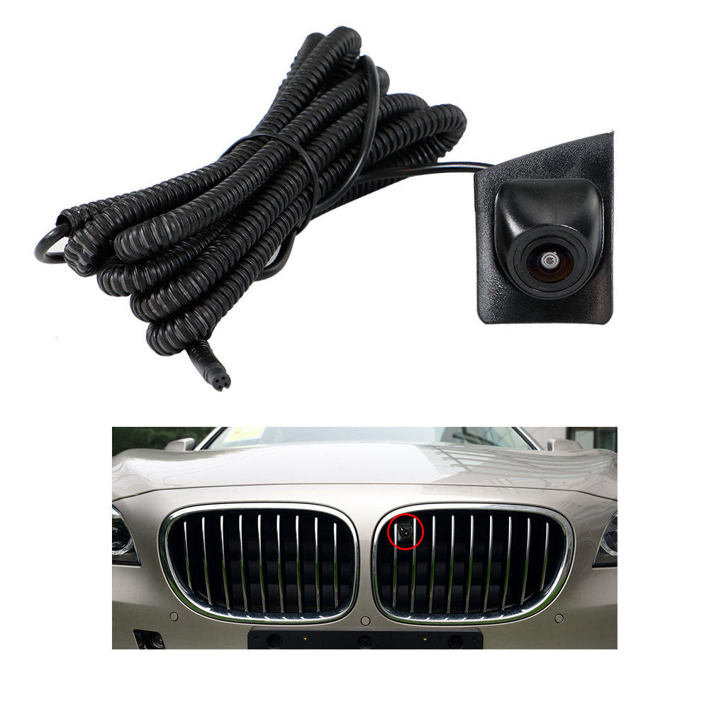 with corrugated pipeline Front view oem camera used for BMW 7 series 2014