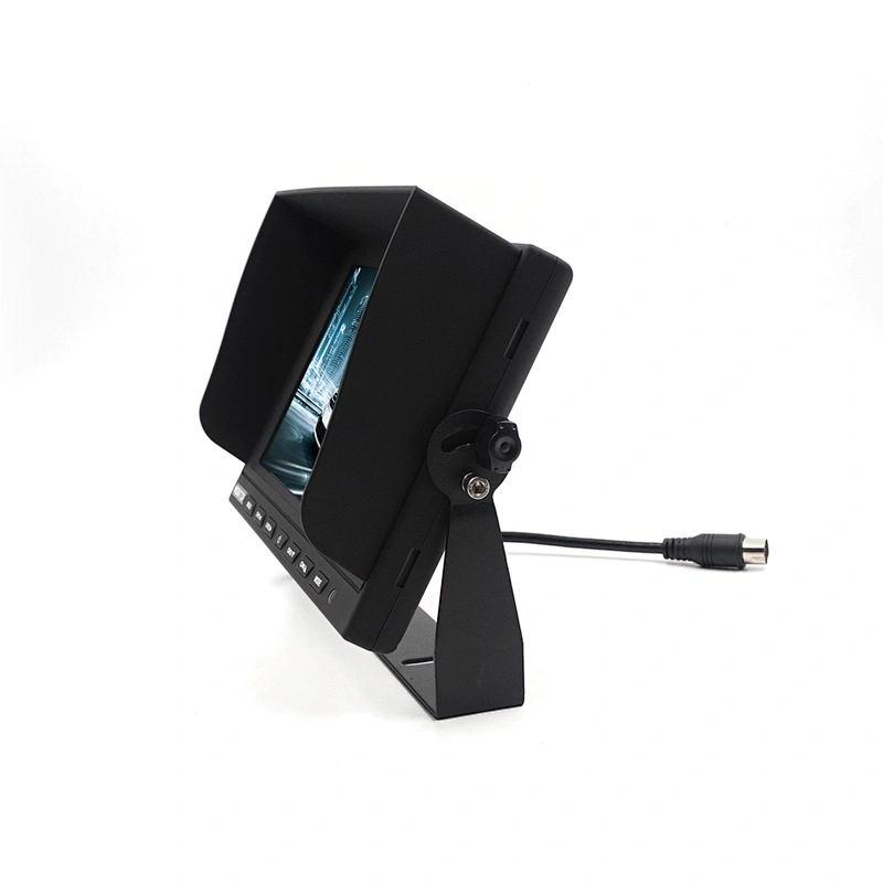 TS914 9inch built in quad  monitor for bus or Truck