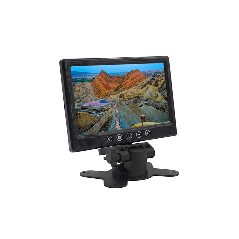 7inch touch key Stand alone  LCD monitor with BNC connector