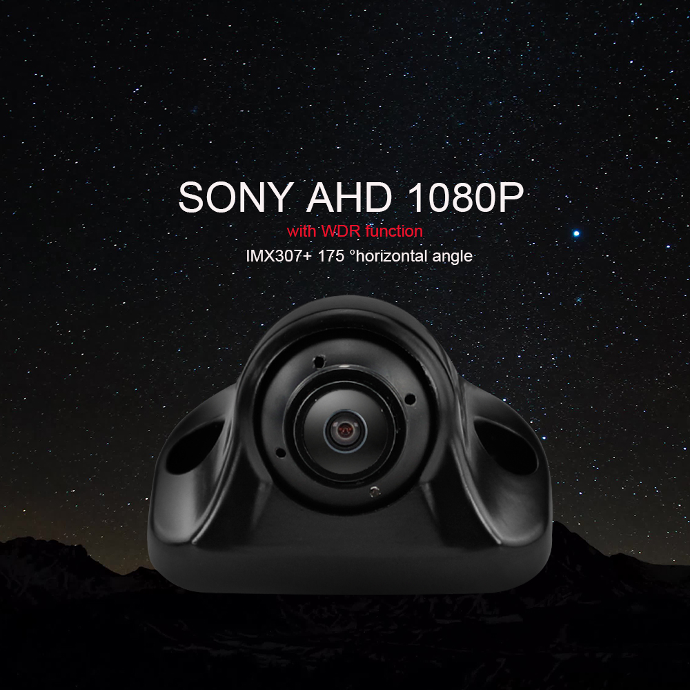 Sony IMX 307 AHD 1080P  Metal body 360 degree rotatable rear car camera with WDR function