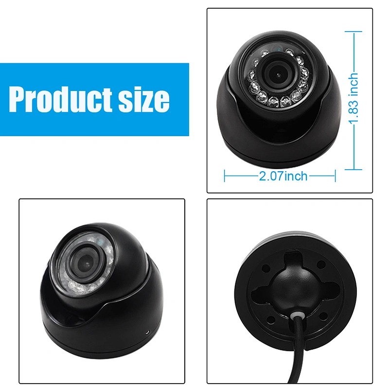 720P vehicle security IR AHD camera for bus