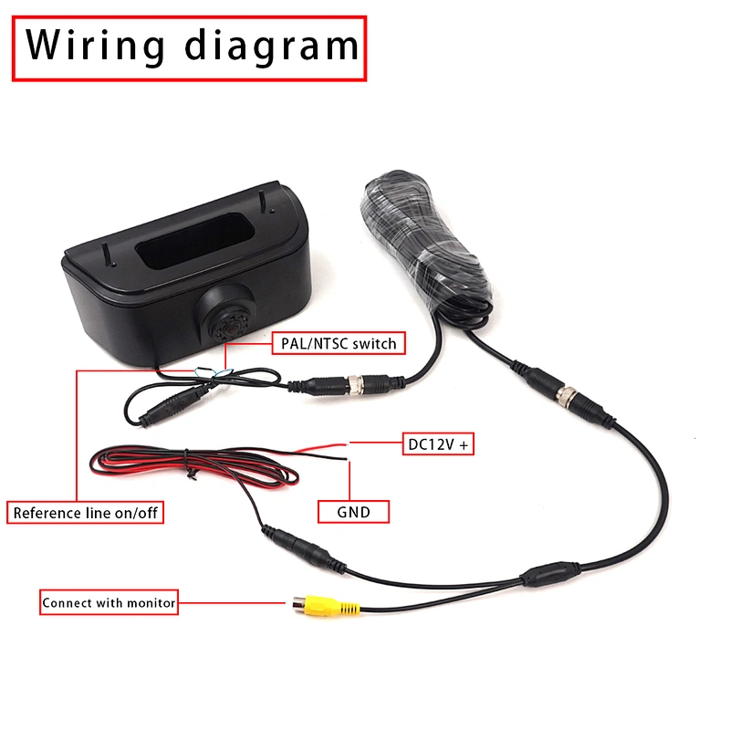 Car Brake Light Backup Camera used For 2010-2017 Nissan NV200