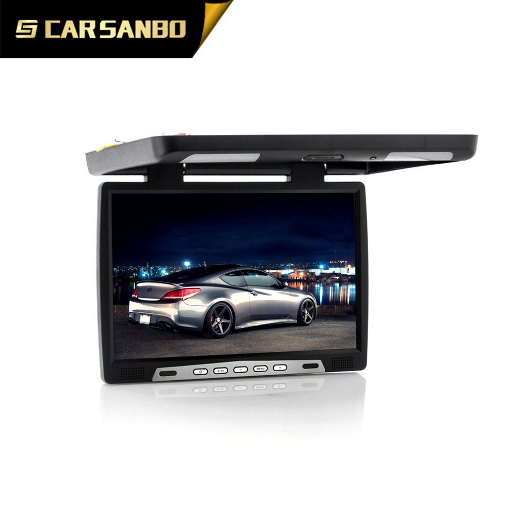 17inch Roof mount monitor with IR transmitter with good quality for cars