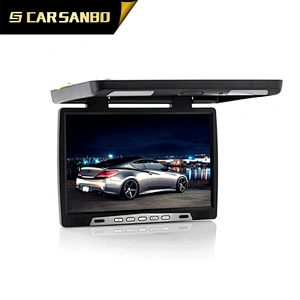 17inch Roof mount monitor with IR transmitter with good quality for cars