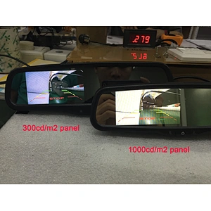 4.3inch OEM car rear view mirror with  auto brighenss change