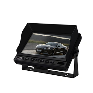 7inch 960P 4 ways IPS stand alone monitor with DVR function