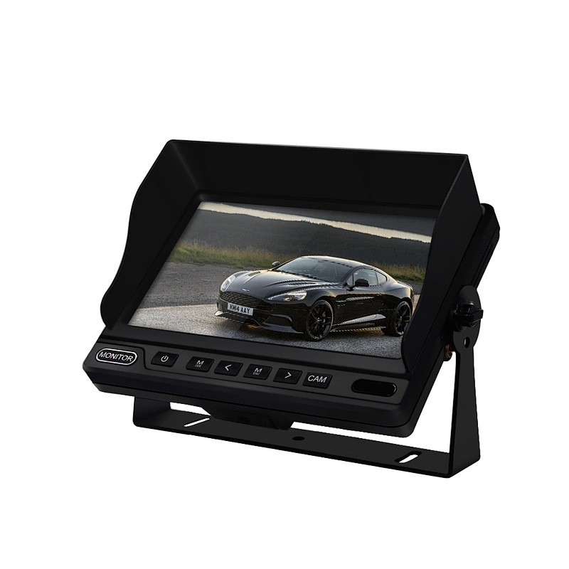 7inch 960P 4 ways IPS stand alone monitor with DVR function
