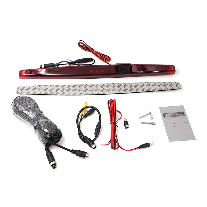 Universal  brake light camera with 1/3 PC4089 with PAL/NTSC and reference line on/off switch