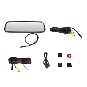 7.36 inch Support AHD and CVBS signal rearview mirror monitor for cars