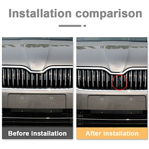 Front view oem camera used for SKODA Octavia 2015