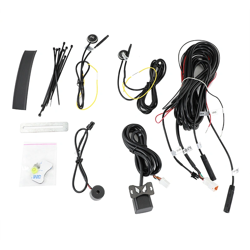 Easy installation BSD millimeter wave radar lane changing assist system for cars and trucks