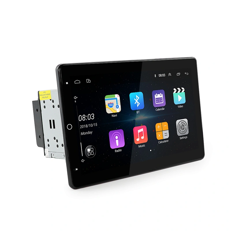 10.1 inch Android 10.0 RAM 1G ROM 16G universal car GPS Multimedia 2din radio with HD 180deg  Rotatable screen