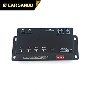4CH Quad video switch box without camera recorder function