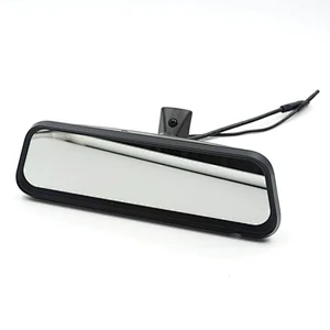 full screen front and rear view camera dual 1080P hd streaming video mirror monitor with dual DVR camera