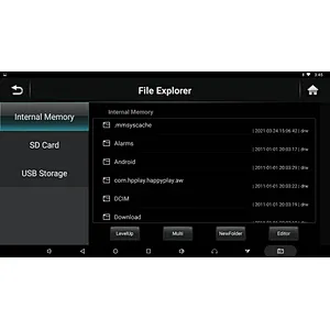 10.1inch IPS touch screen android 9.0 headrest monitor player