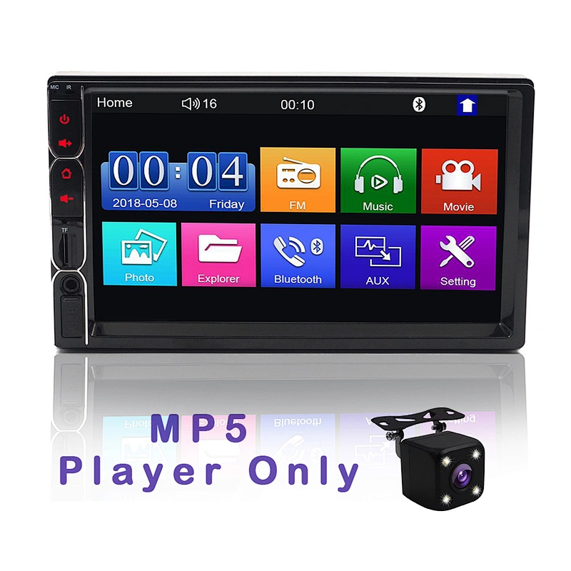 7inch 2 din mp5 with mirror link function