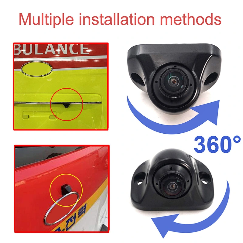 3D 1080P Sony 225 chips 360 Seamless Surround View Digital Video Recorder for cargo van