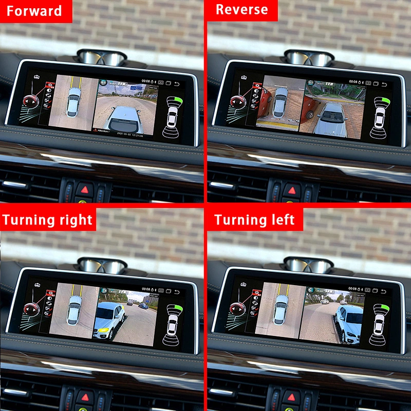 360 bird view system model Assisting a lane change used for BMW X6/X1/X3/X5 after market