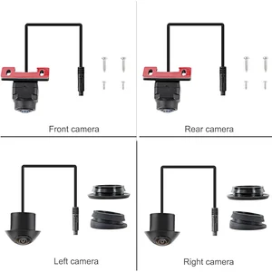 Parking monitoring super night vision new 3D 360 bird view AVM system
