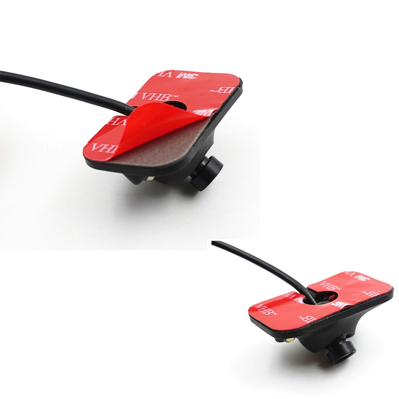 Intelligent wireless switch side view with rearview image 2-way input side view camera system (car monitor version)