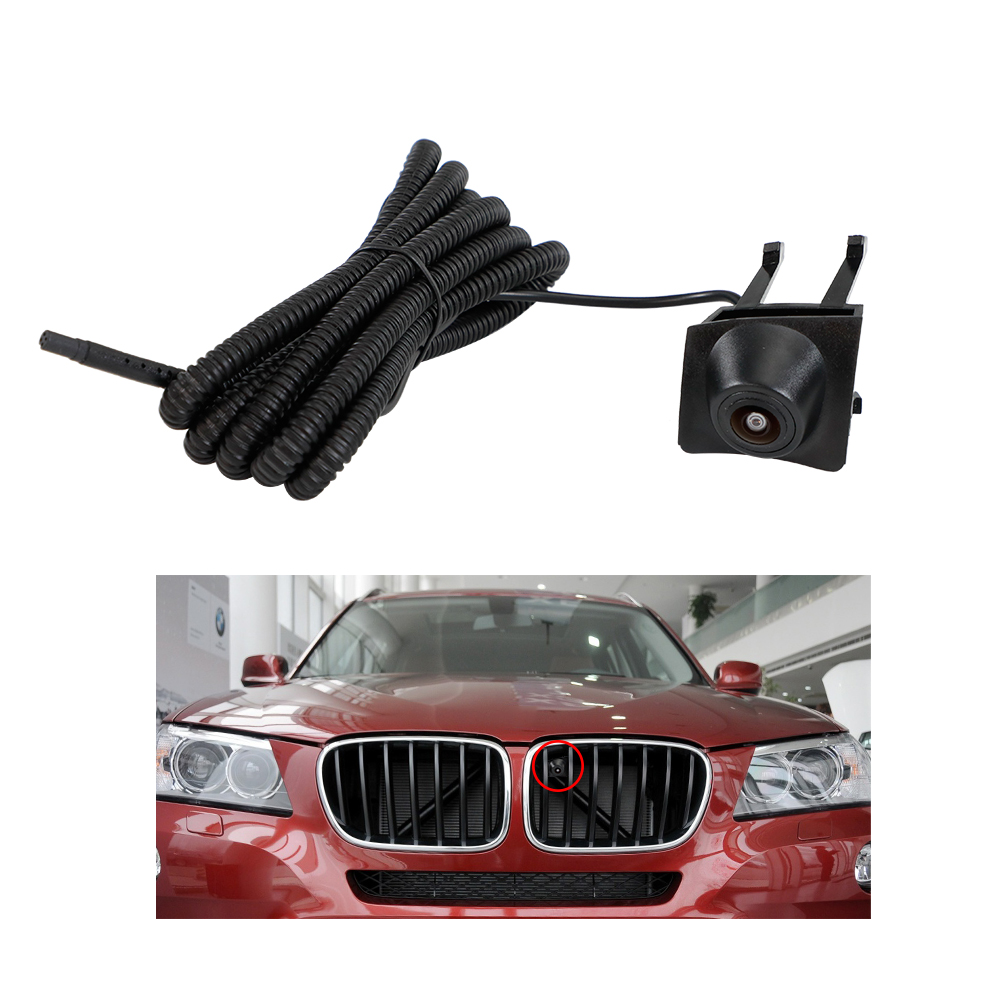 with corrugated pipeline Front view oem camera used for BMW X3 2013