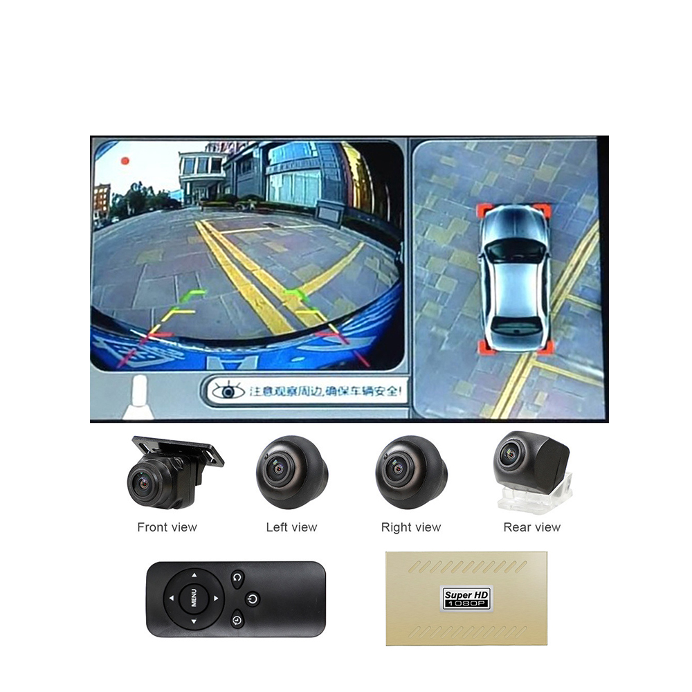 Auto parking assist system 360 bird view HD panoramic camera for parking system