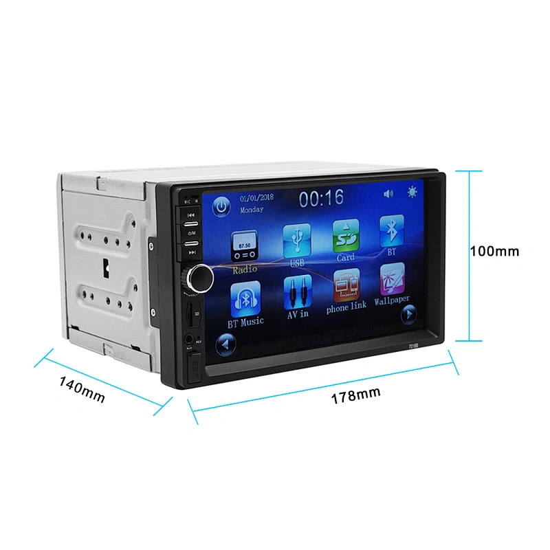 2DIN C800 car mp5 player MIrror Link and touch screen Car Radio