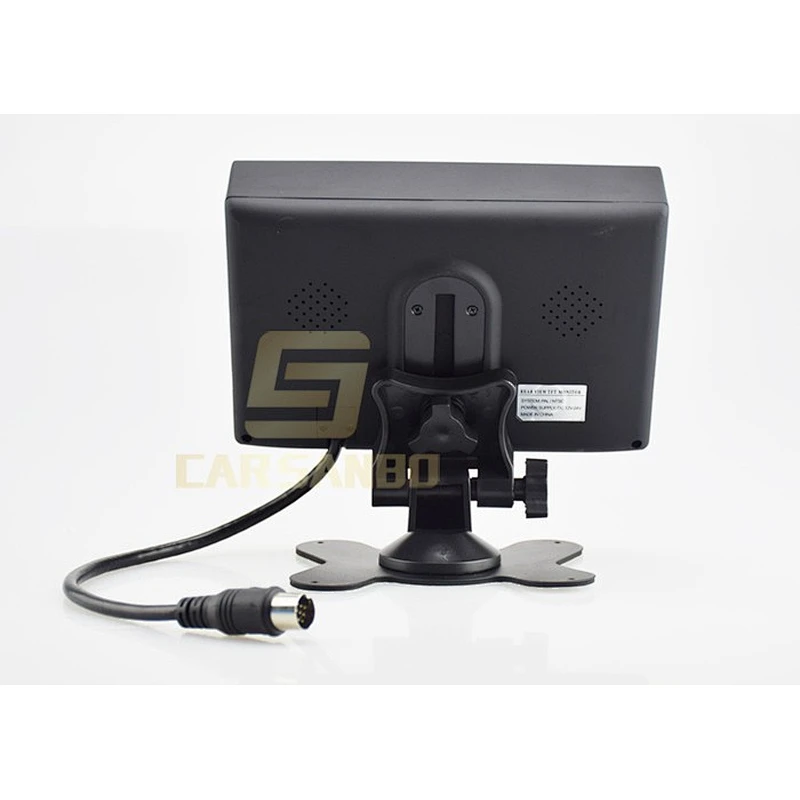 High resolution 7 inch car lcd monitor mini tv for truck and bus