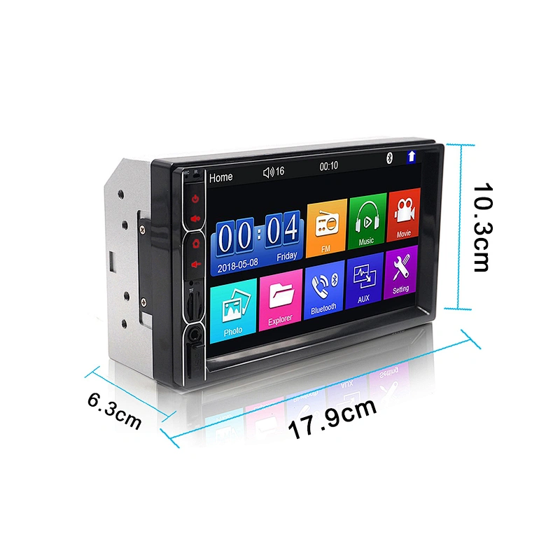 7inch 2 din mp5 with mirror link function