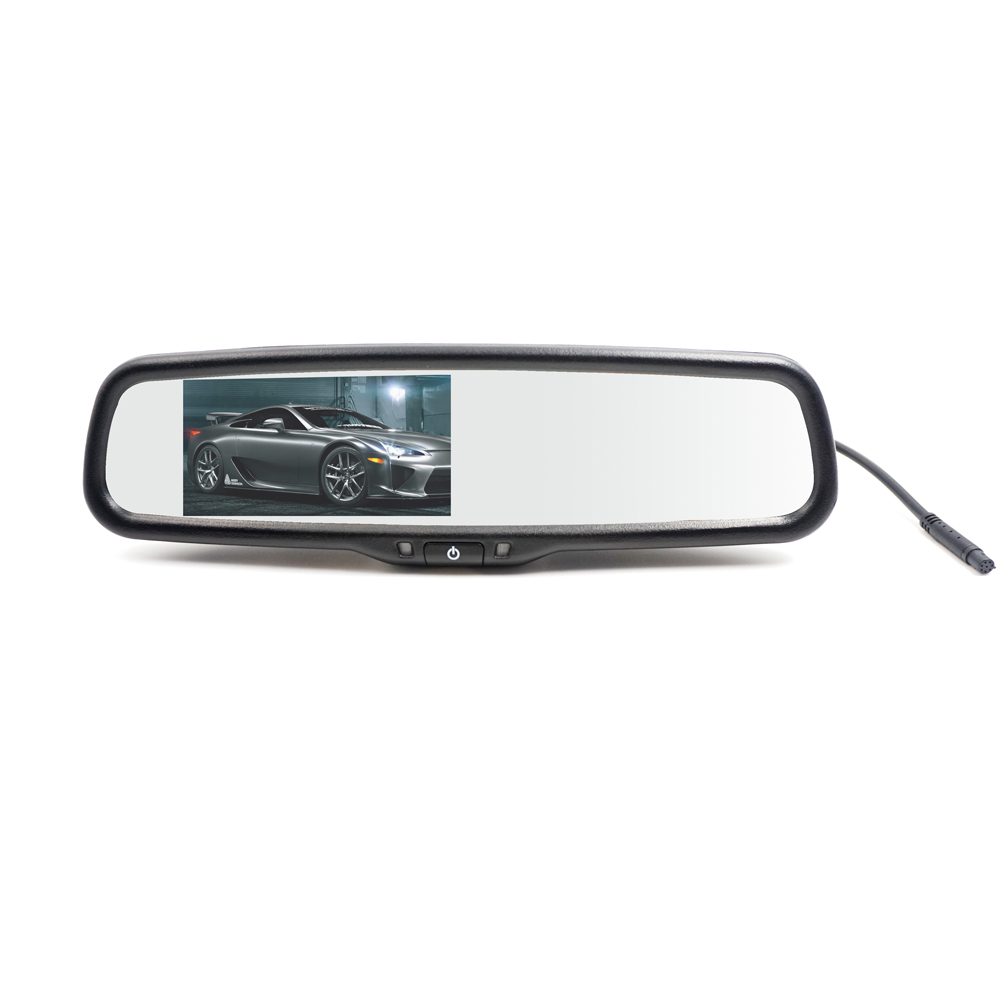 4.3inch OEM car rear view mirror with  auto brighenss change