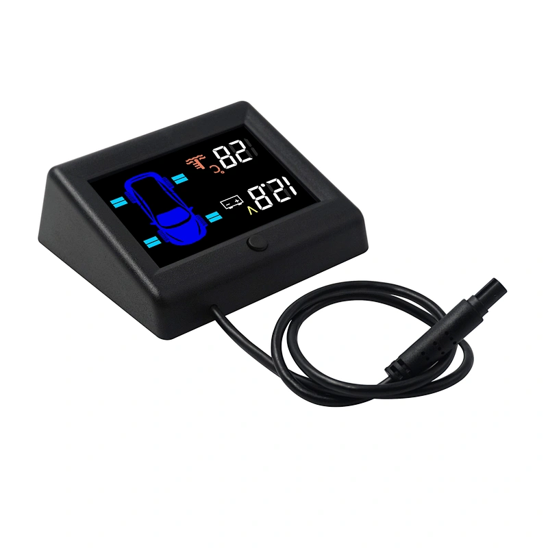 universal OBD version Vehicle Tire Safety Warning System car TPMS with no battery