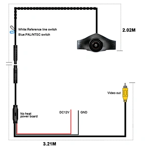 OEM front view camera used for Audi Q3 2016