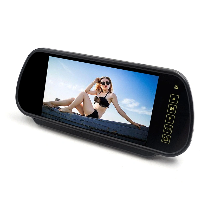 7 inch TFT LED car mirror monitor Rearview display for Parking Reverse car Camera
