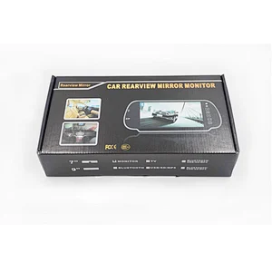7inch Car Rear View Mirror Monitor support  Backup Reverse Camera USB Video Player