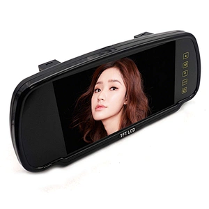 7inch HD V59 rearview mirror monitor with 3 way video input