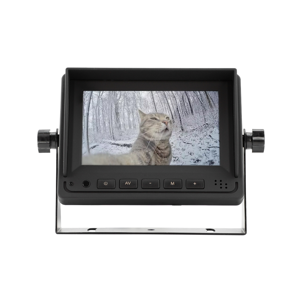 5inch 2 way 1080P stand alone AHD monitor with 4pin connector