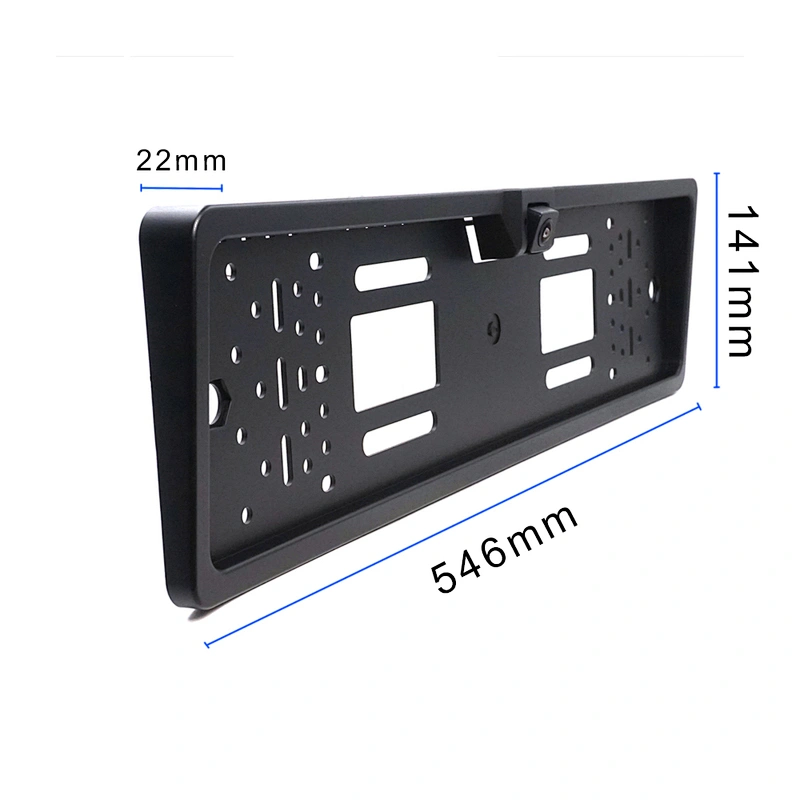 180degree horizontal angle EU License Plate car backup camera 720P HD rearview car camera