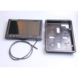 9 inch TFT LCD tv monitor with headrest mount frame for truck