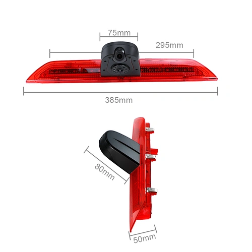 Dual lens 3rd oem brake light backup camera used for FORD Transit 2014 2015 2016 2017 2018