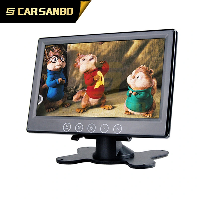 TS716 7inch automobile TFT LED dashboard car monitor with headrest mount frame