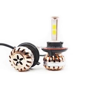 Factory price C8 COB auto led headlights 3600lm 9007 h3 h4 h7 h13 led headlight bulb