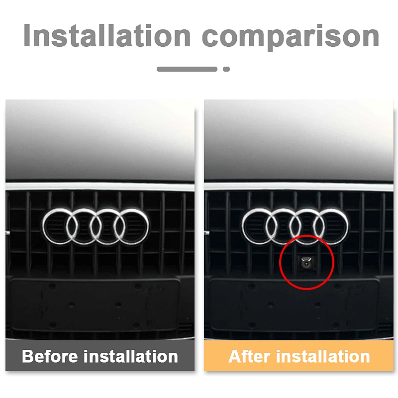 OEM front view camera used for Audi Q3 2013
