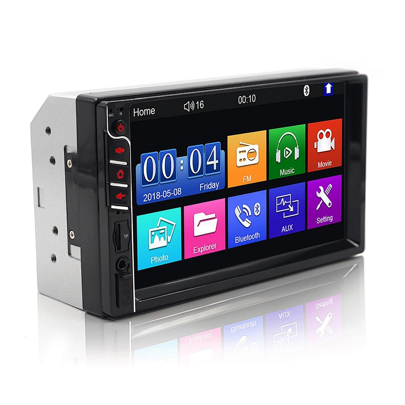 7inch HD full touch screen 2 din car radio with mirror link function