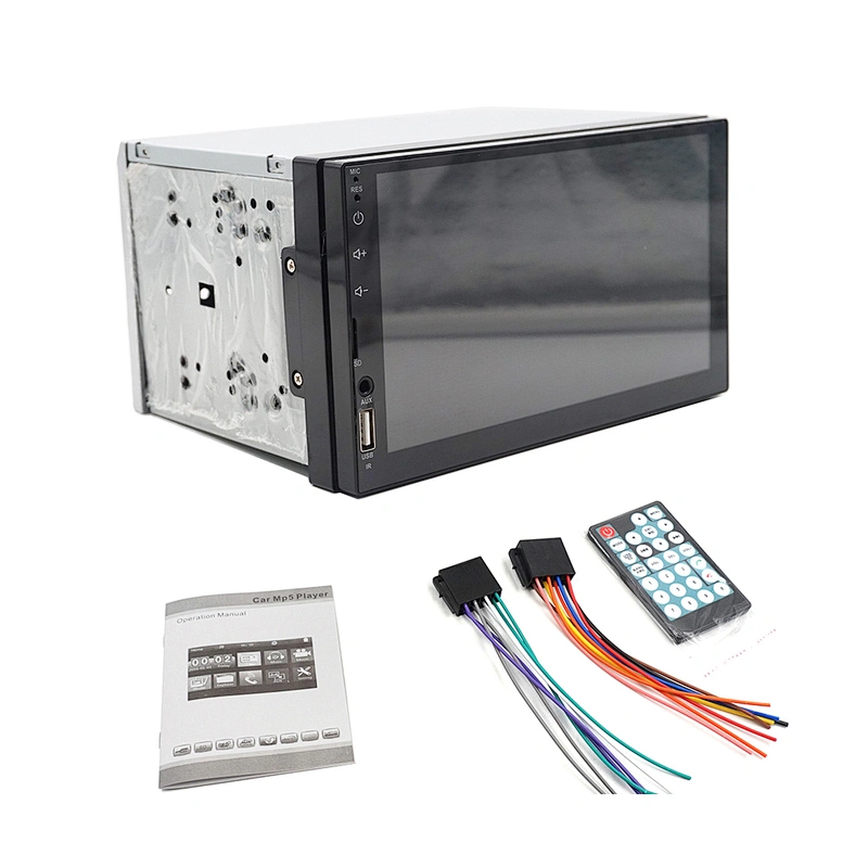 7inch MIrror Link touch key 2DIN mp5 player for car